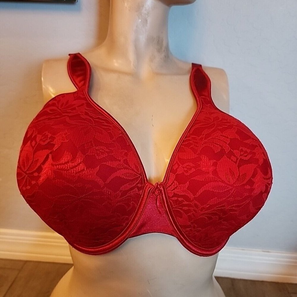Serenada Bra 44C Red Underwire Lined